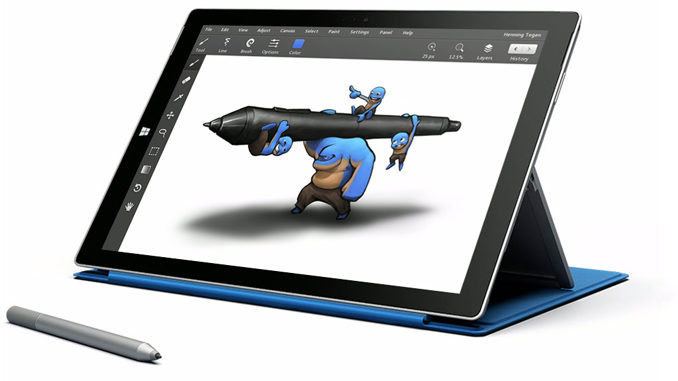 Leonardo Paint Application Will Make Your Windows Tablet Shine